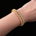 Pulsera Cubana Dorada Premium 💎